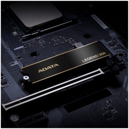 Твердотельный накопитель SSD M.2 2280 2TB ADATA LEGEND 960 [ALEG-960-2TCS] PCIe Gen4x4 with NVMe, 7400/6800, IOPS 750/630K, MTBF 2M, 3D NAND, 1560TBW, 0,43DWPD, Heat Sink, SMI SM2264, Work with PS5, RTL